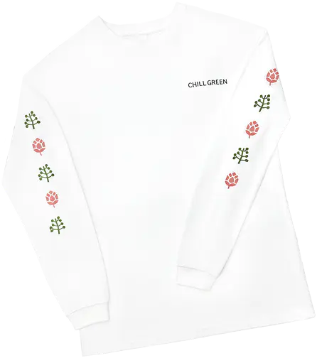 チルグリーン ロングTシャツ