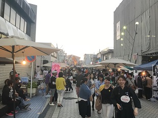 商店街が、光り輝く一日。