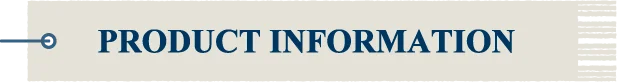 PRODUCT INFORMATION